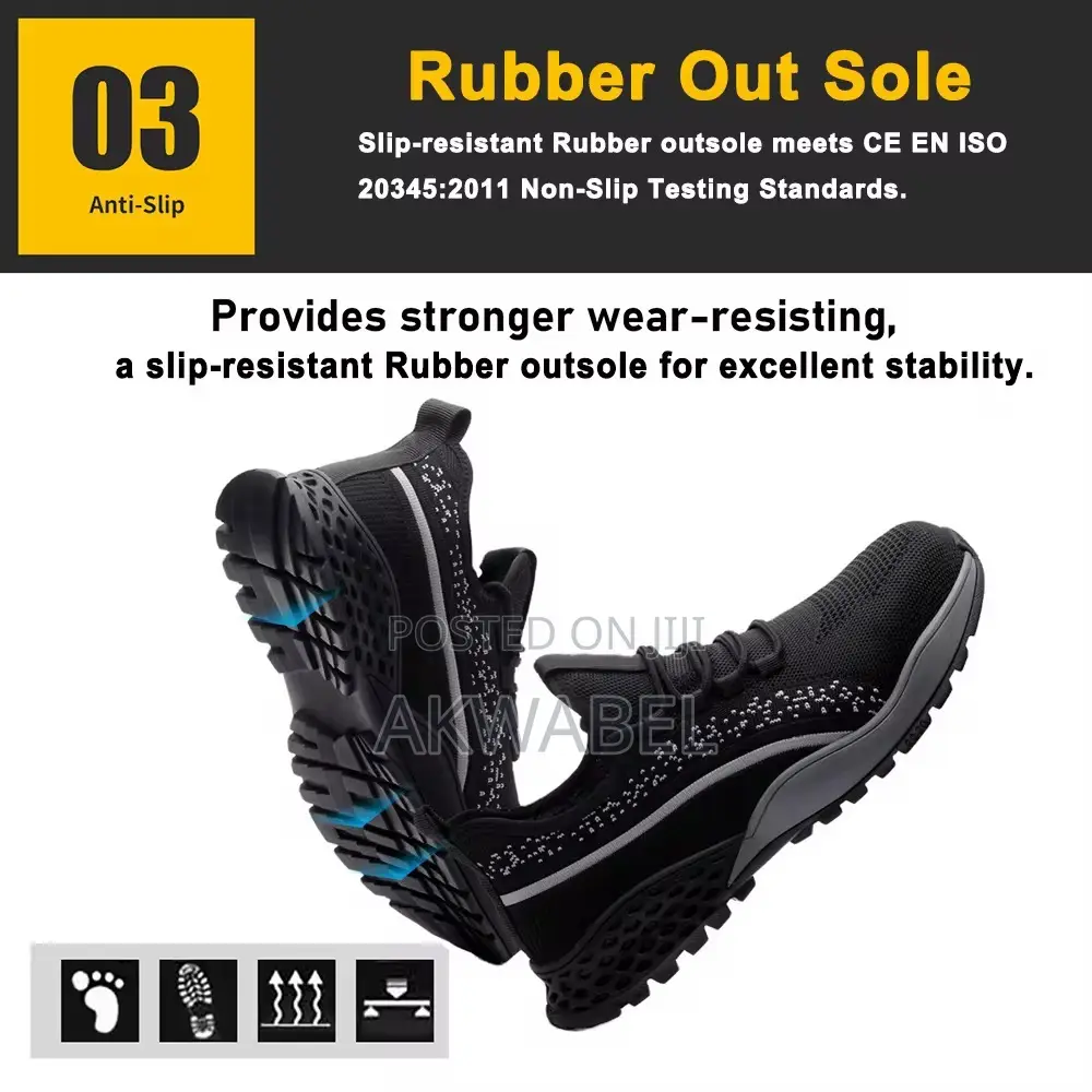 Ds-211 • Light Weight Breathable Safety Boots