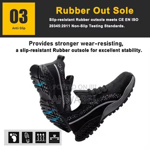 Ds-211 • Light Weight Breathable Safety Boots