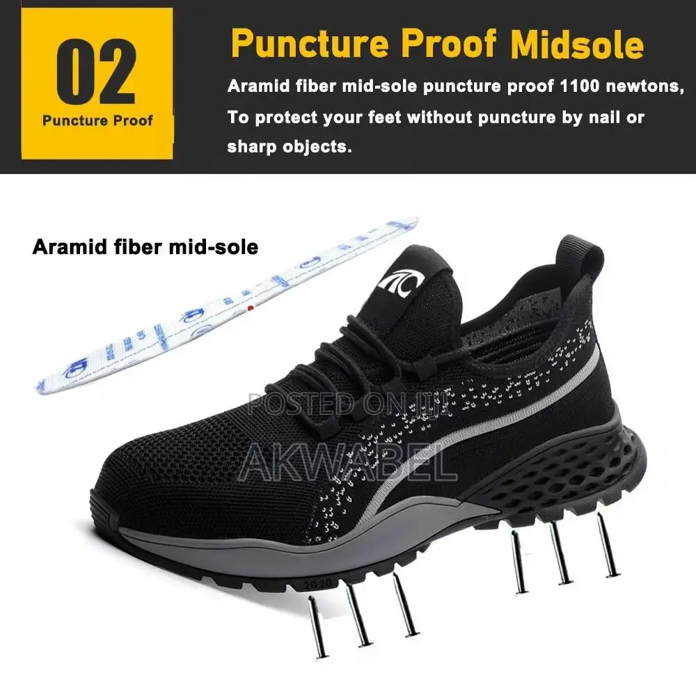 Ds-211 • Light Weight Breathable Safety Boots