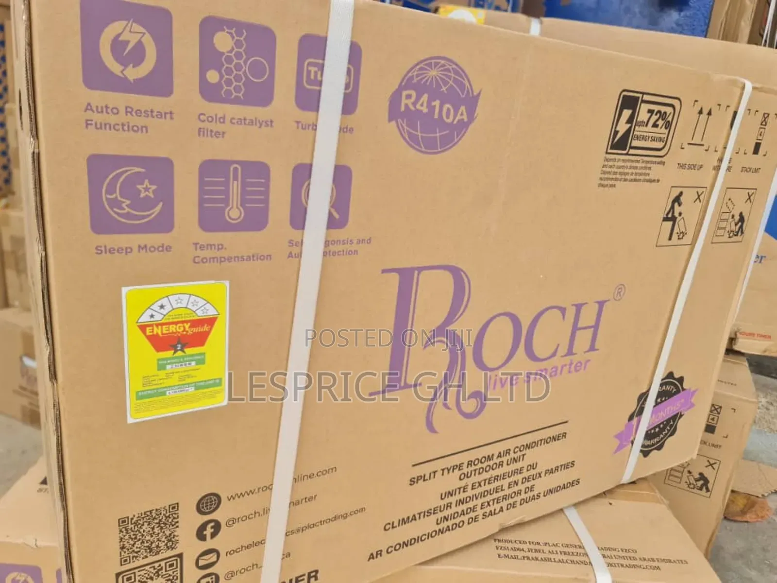 Roch 1.5hp R410a Split ~ Home Ac