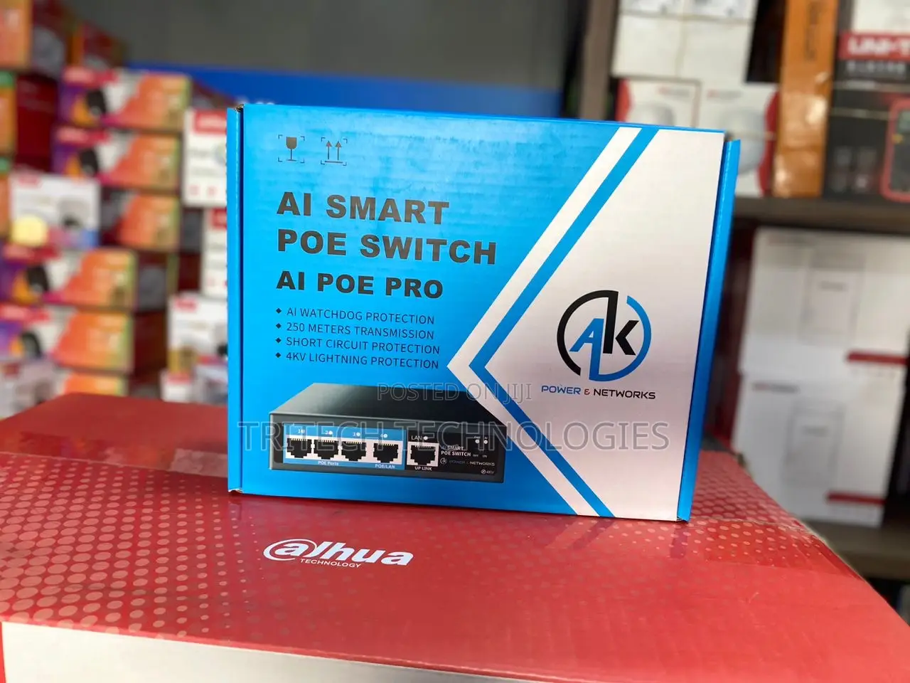 Ak 4port Poe Smart Switch Ai Poe Pro