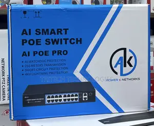 Ak 16port Poe Smart Ai Switch Ai Poe Pro