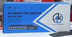 Ak 8port Poe Smart Switch
