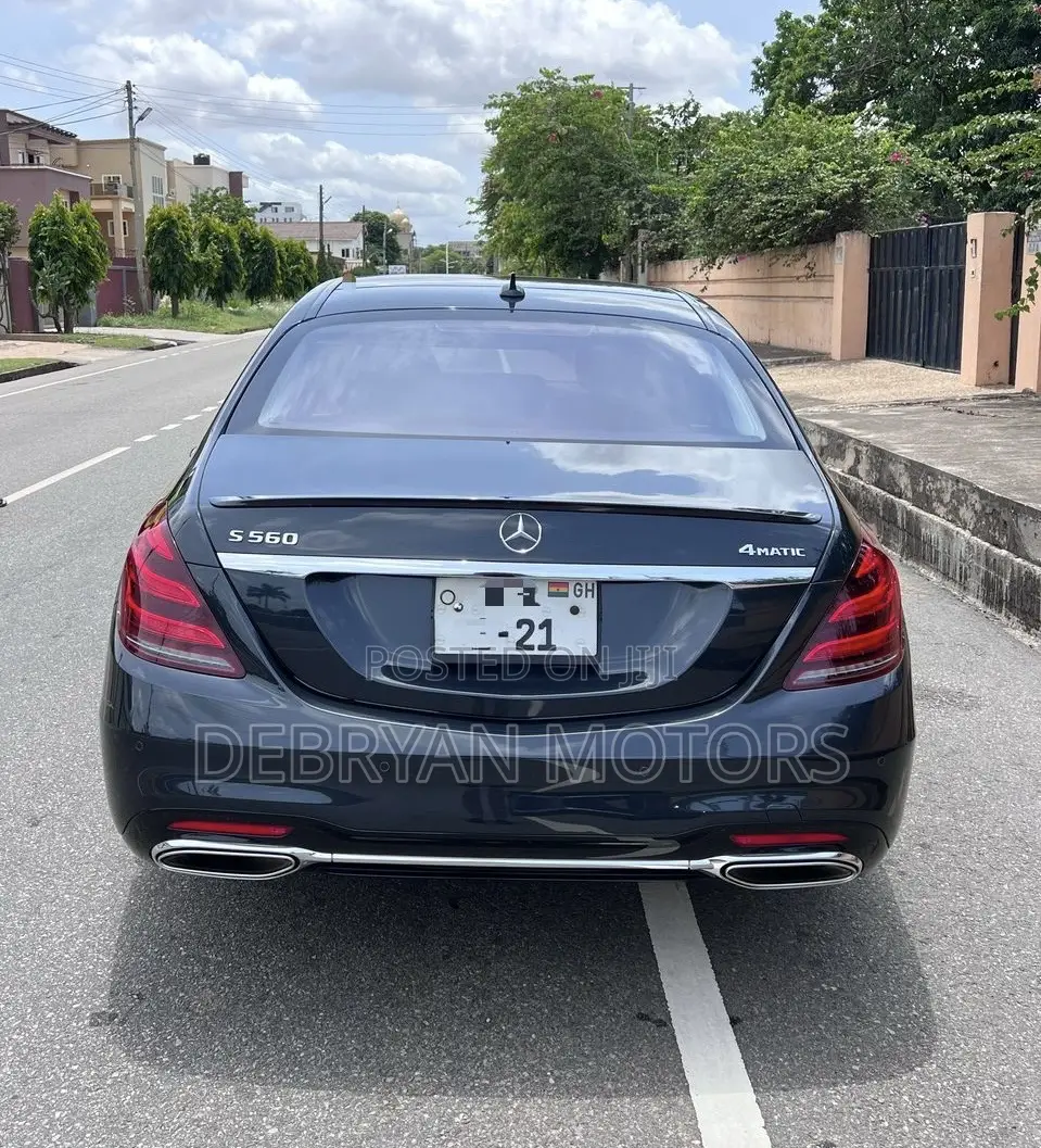 Mercedes-Benz S-Class S 560 4MATIC L (V222) 2020 Black