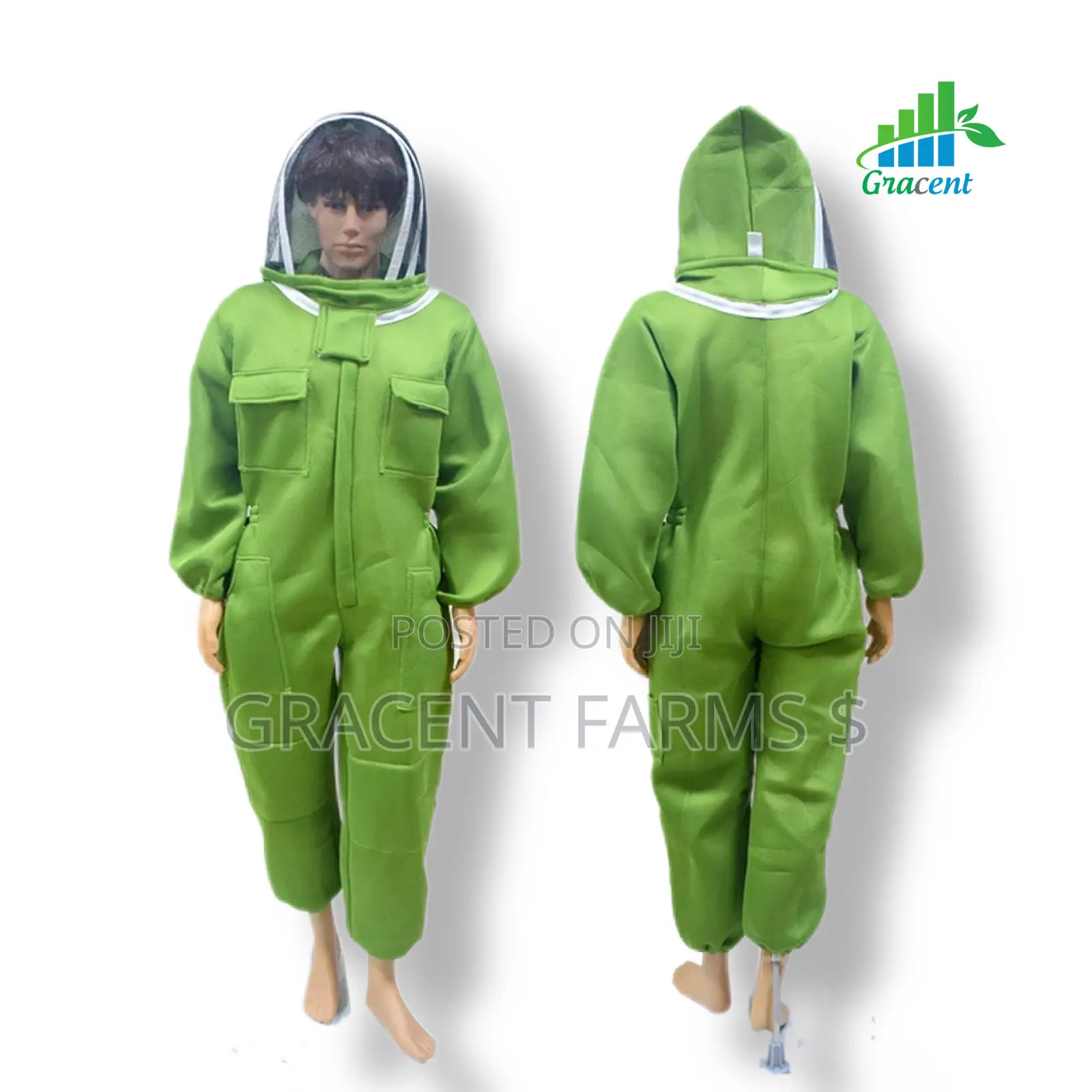 3d Green Ultra Ventilated Astronaut Bee Suit With Pair Of Gloves