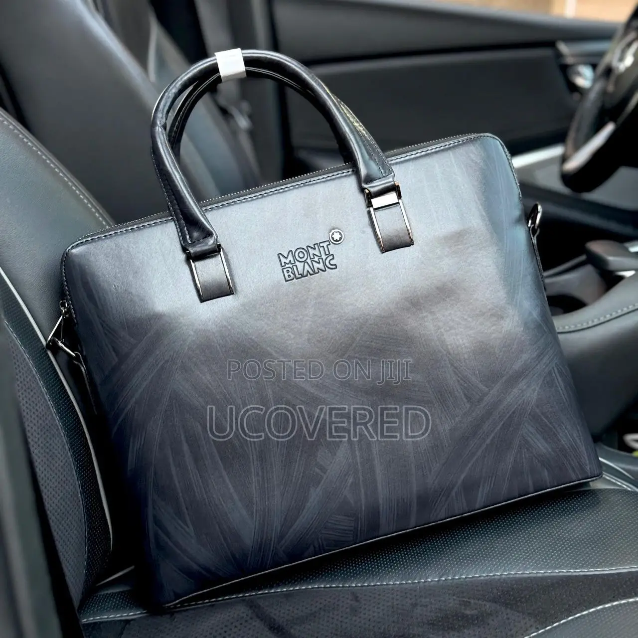 Branded Business Leather Messenger Bag/ Business Travel Bag