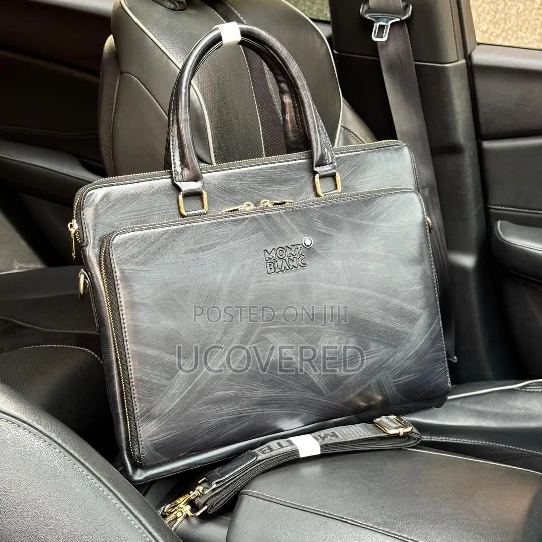 Branded Business Leather Messenger Bag/ Business Travel Bag