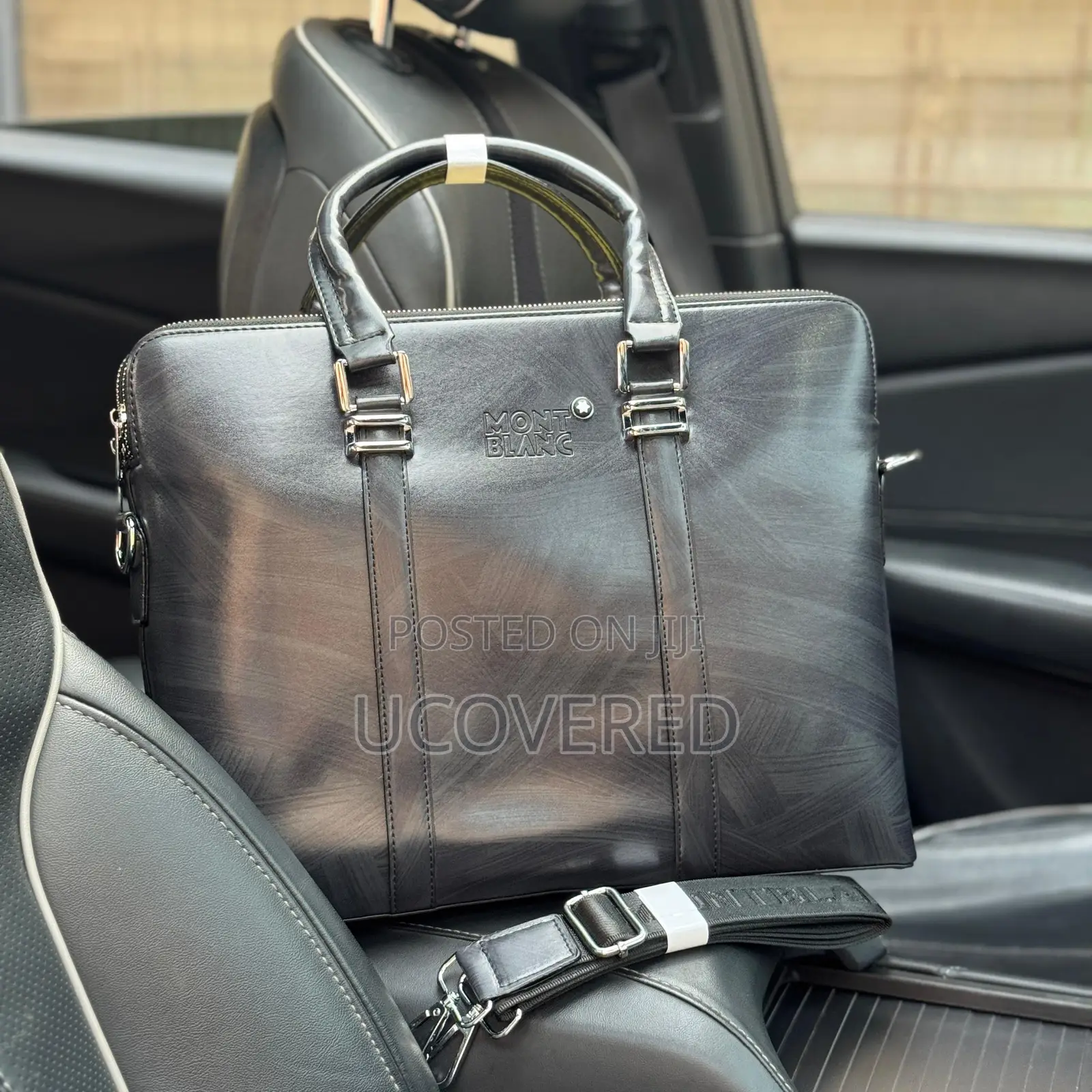 Branded Business Leather Messenger Bag/ Business Travel Bag