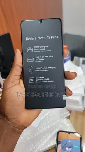 New Xiaomi Redmi Note 12 Pro+ 256 GB Black