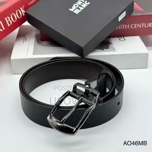 Branded Reversible Belt Genuine Leather Dress Belt