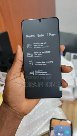 New Xiaomi Redmi Note 12 Pro+ 256 GB Black