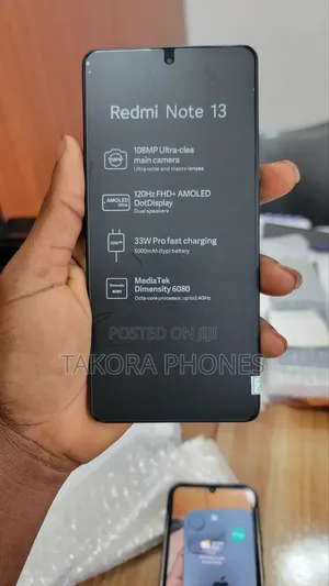 New Xiaomi Redmi Note 13 256 GB Black