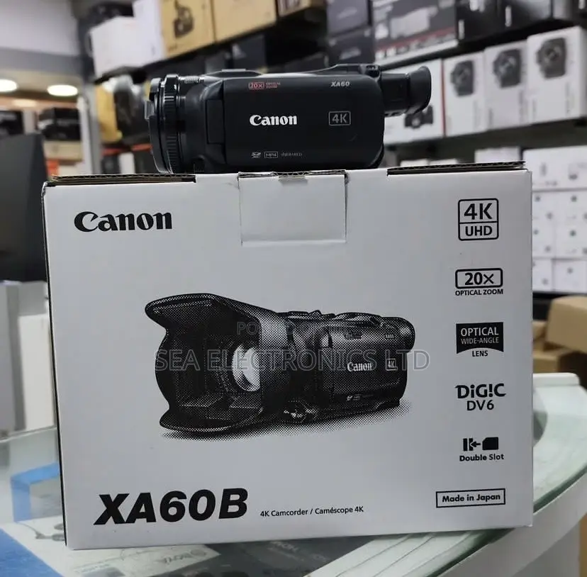 Canon Uhd 4k Camcorder Xa60b