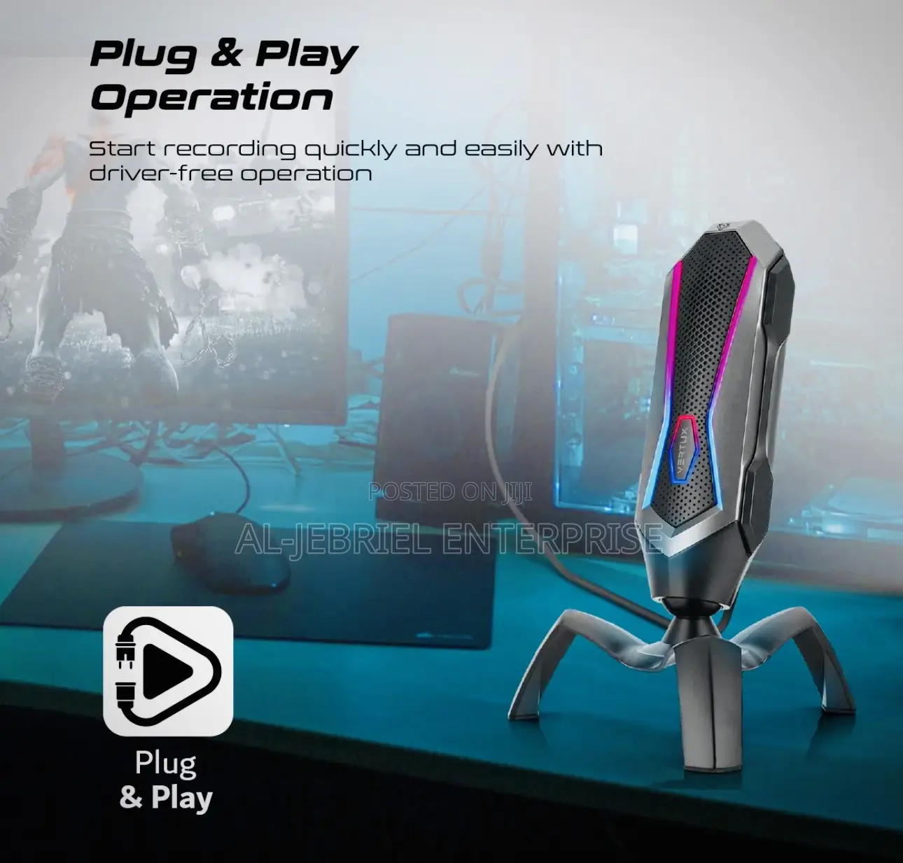 Vertux Marshal Gaming Microphone