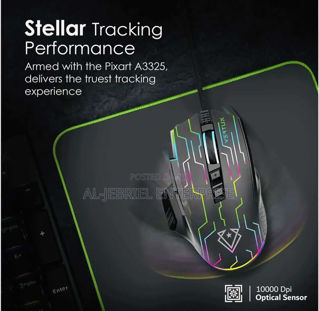 Vertux Kryptonite Gaming Mouse