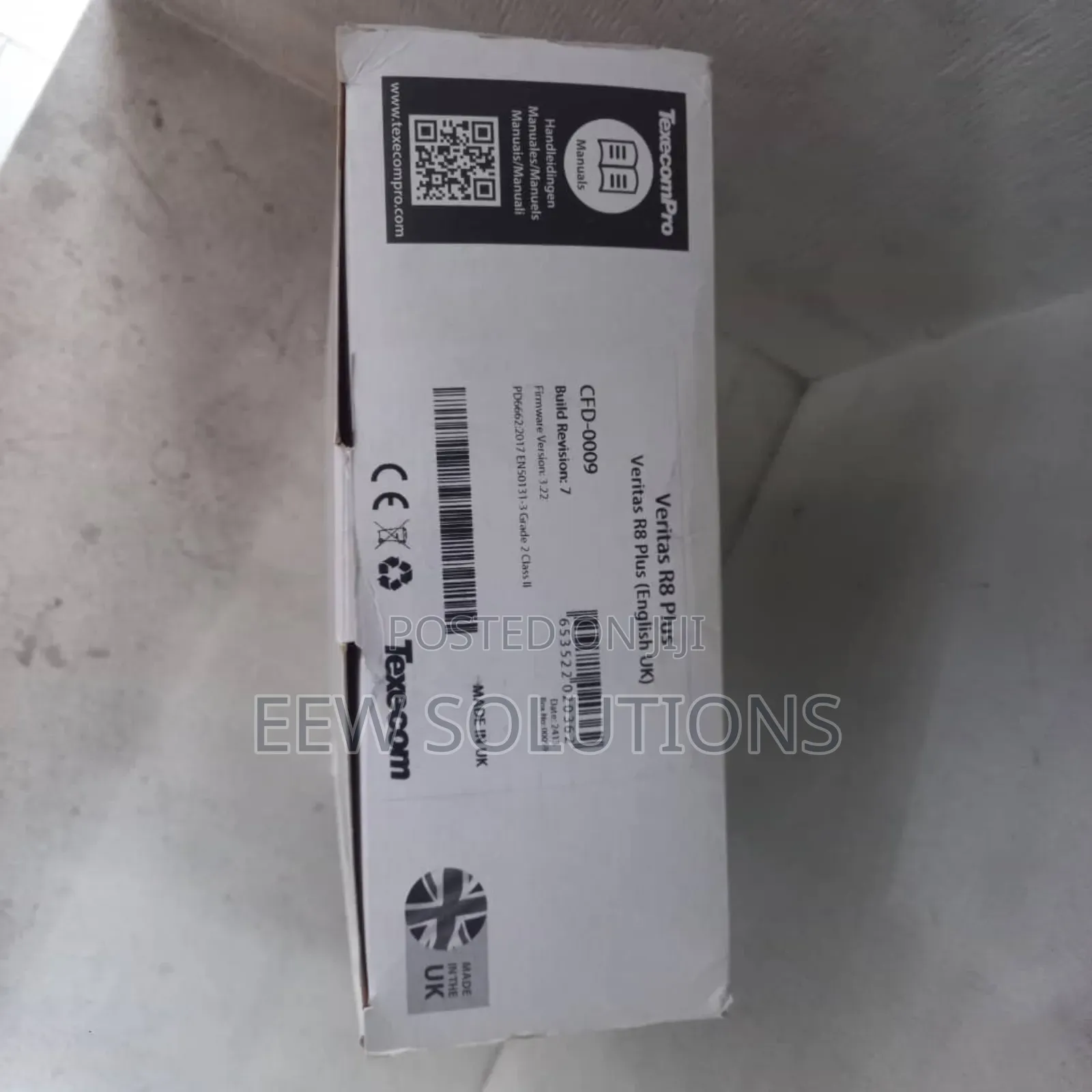 Texecom R8 Plus Intruder Alarm Panel (Uk)