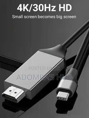 Type C to Hdmi Cable.