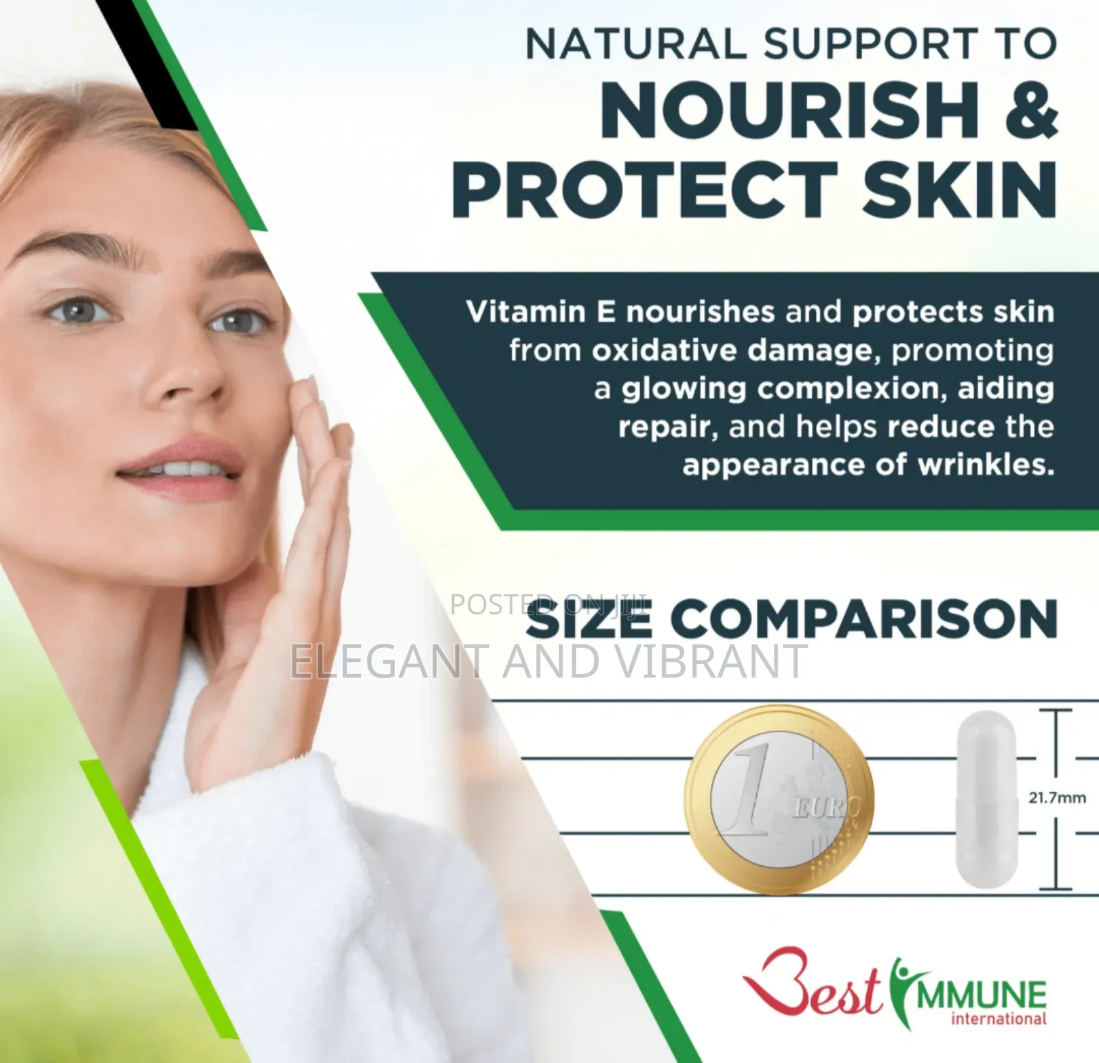 Improved Formula Vitamin E 500iu 100 Vegan Capsules