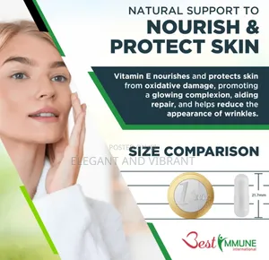 Improved Formula Vitamin E 500iu 100 Vegan Capsules