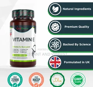 Improved Formula Vitamin E 500iu 100 Vegan Capsules