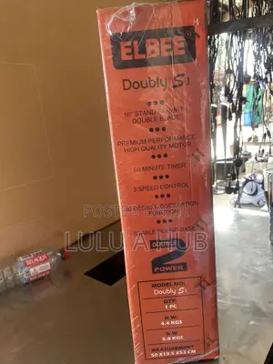 Elbee 16” Standing Fan With 10 Blades