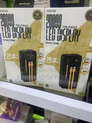 Tecno 20000mah Powerbank