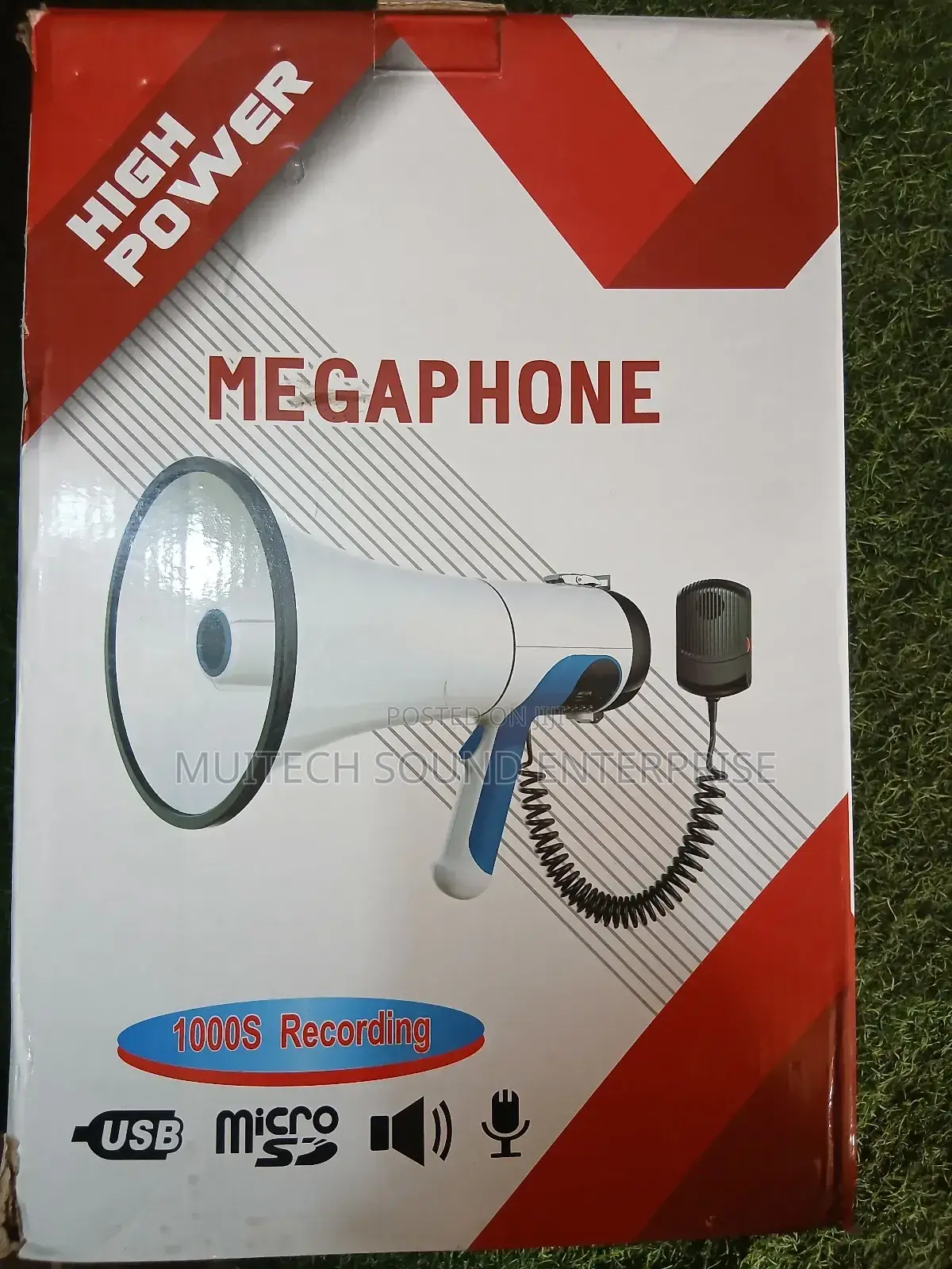 Megaphone Battery