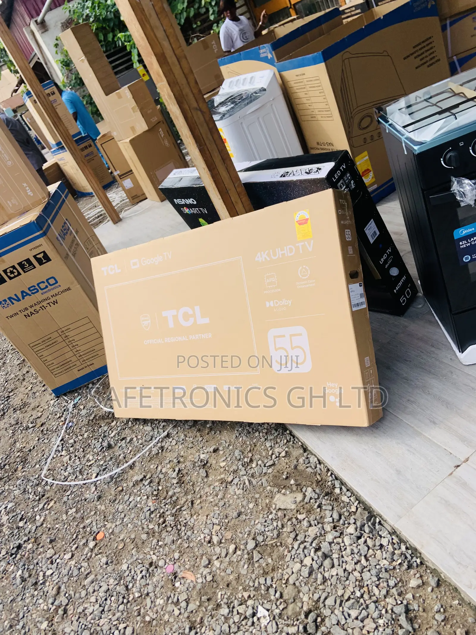 Android Smart Led 55 Inch TCL P635 Glossy Ultra Tv