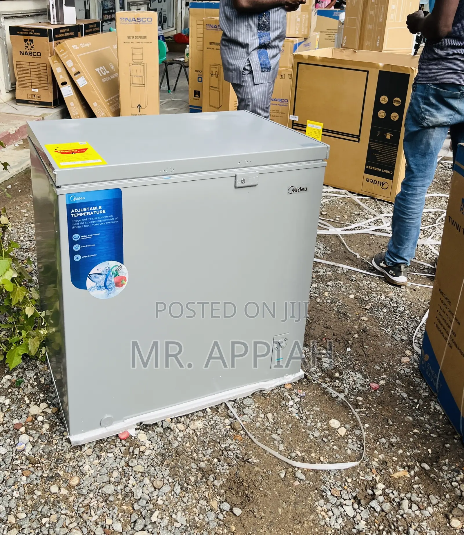 Shop Midea 200lts Single Door Chest Freezer 