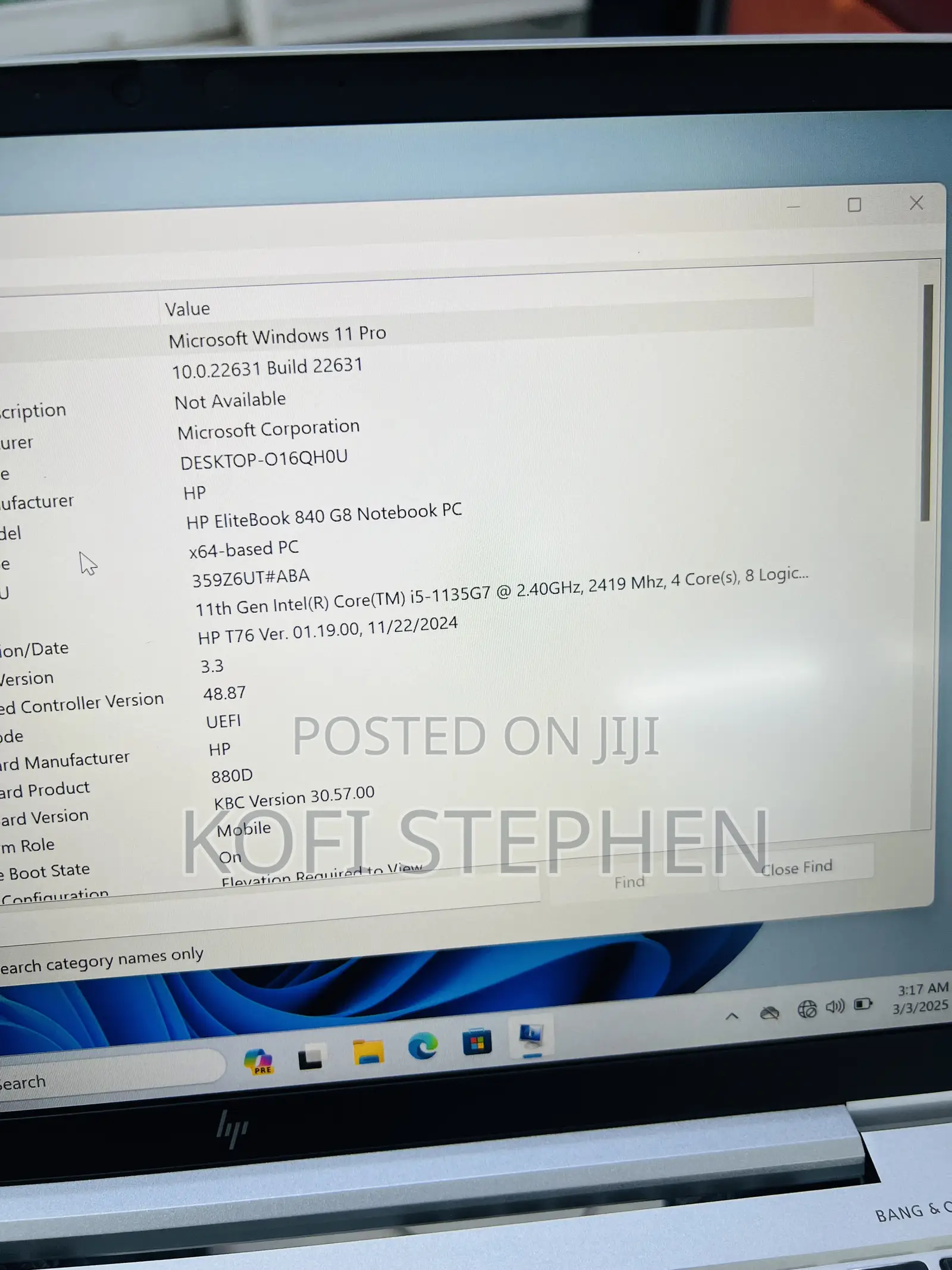 Laptop HP EliteBook 840 G8 16GB Intel Core I5 SSD 256GB