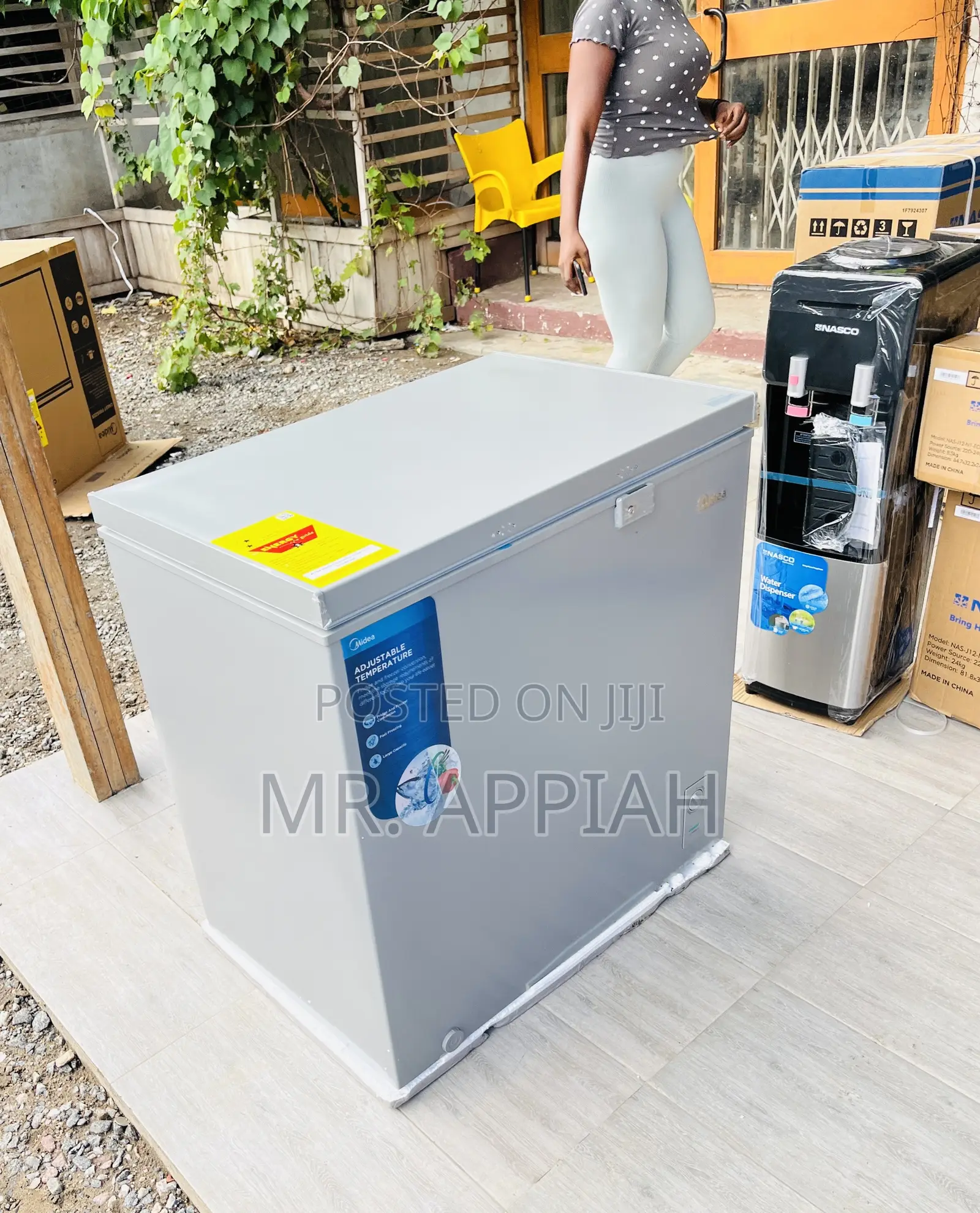 Excellent Mide 200liters Electric Single Door Chest Freezer