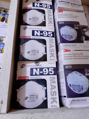 American Safety & 3m 8210 <> N-95 Nose Mask.[20/Pack].