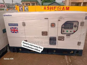 Crystal Lumina 50kva Perkins Diesel Plant 50kva