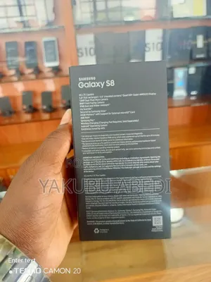 New Samsung Galaxy S8 64 GB Black