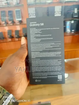 New Samsung Galaxy S8 64 GB Black