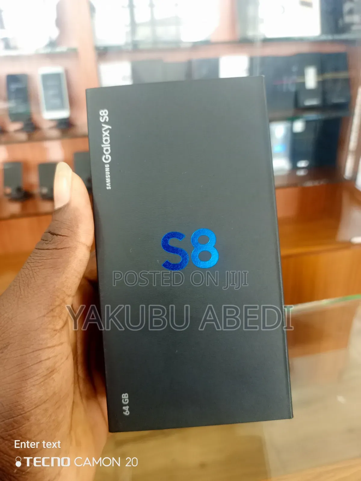 New Samsung Galaxy S8 64 GB Black