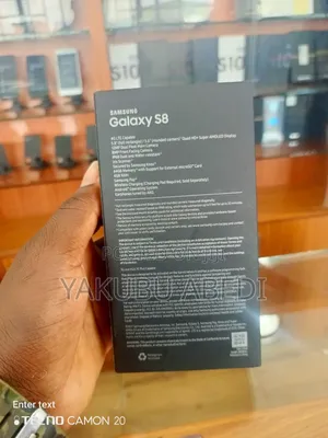 New Samsung Galaxy S8 64 GB Black