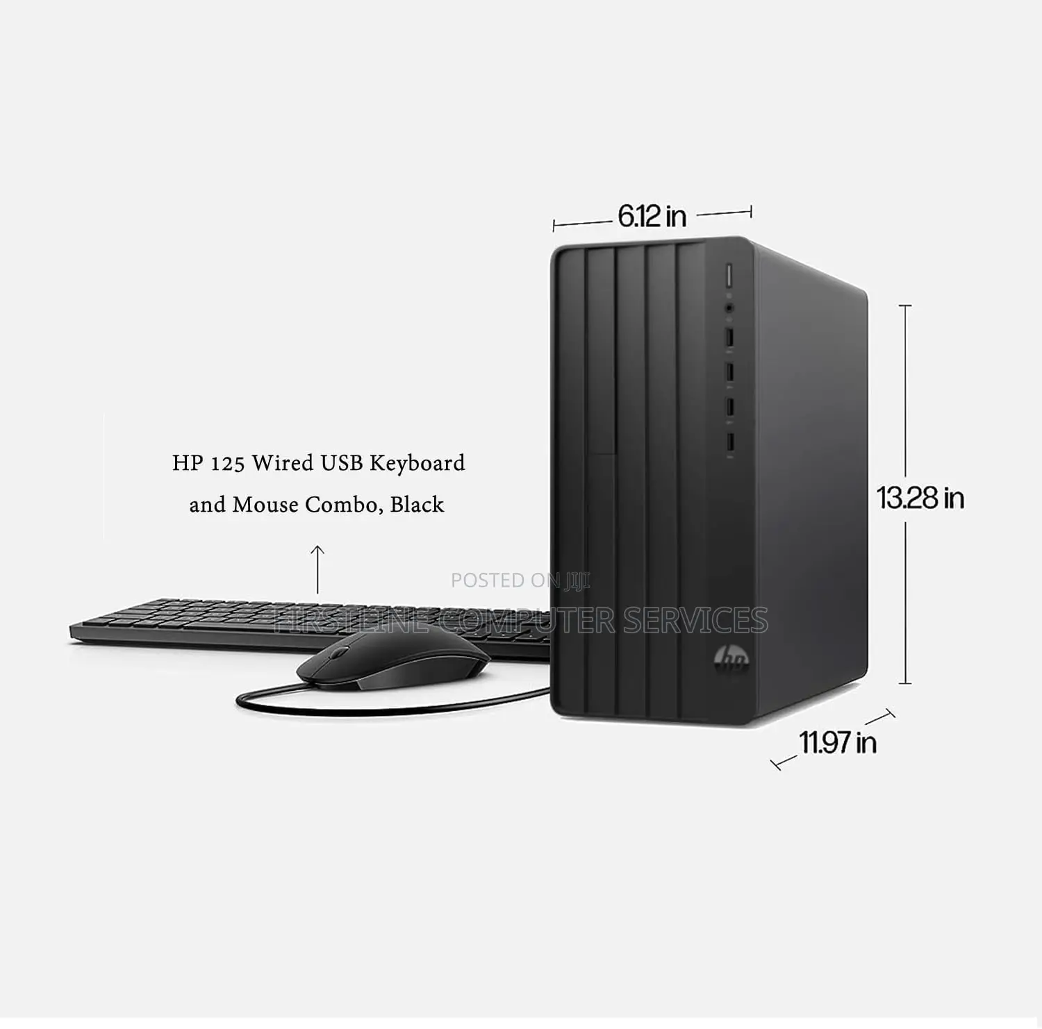New Desktop Computer HP 290 G9 8GB Intel Core I7 SSD 512GB