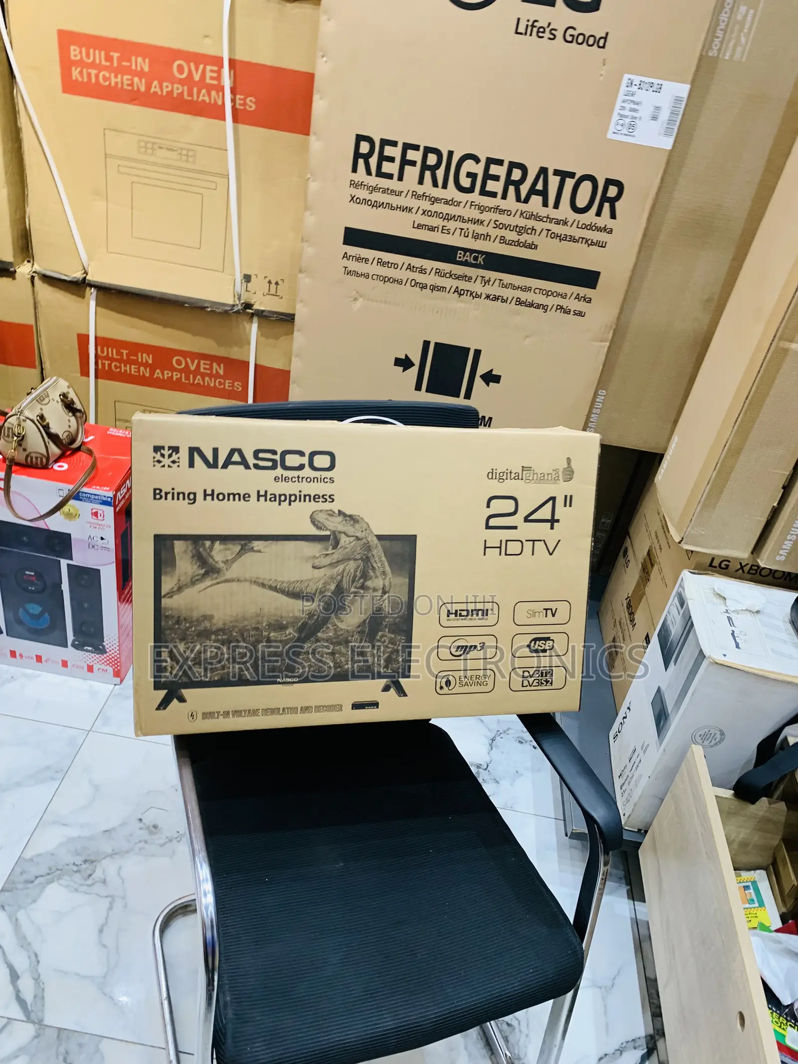 Brand New Nasco 24” Satellite Digital Tv