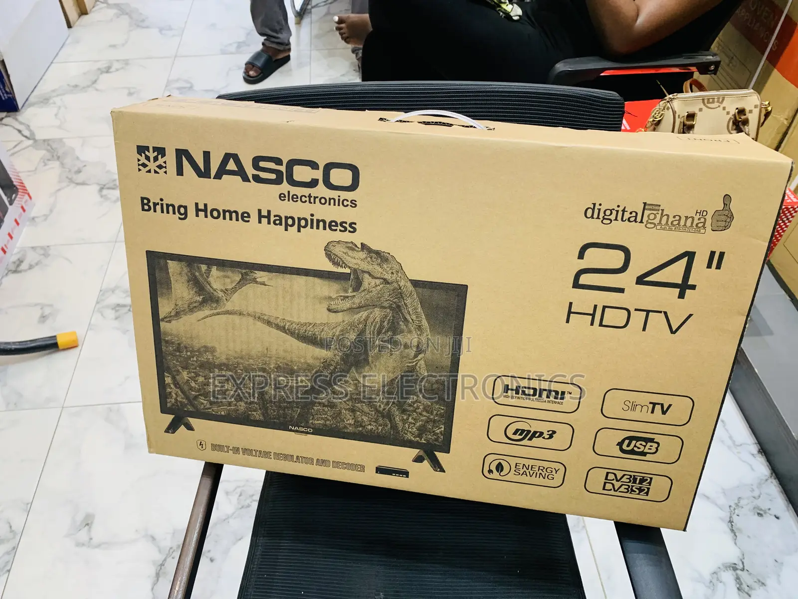 Text Us for Your Nasco 24”Satellite Digital