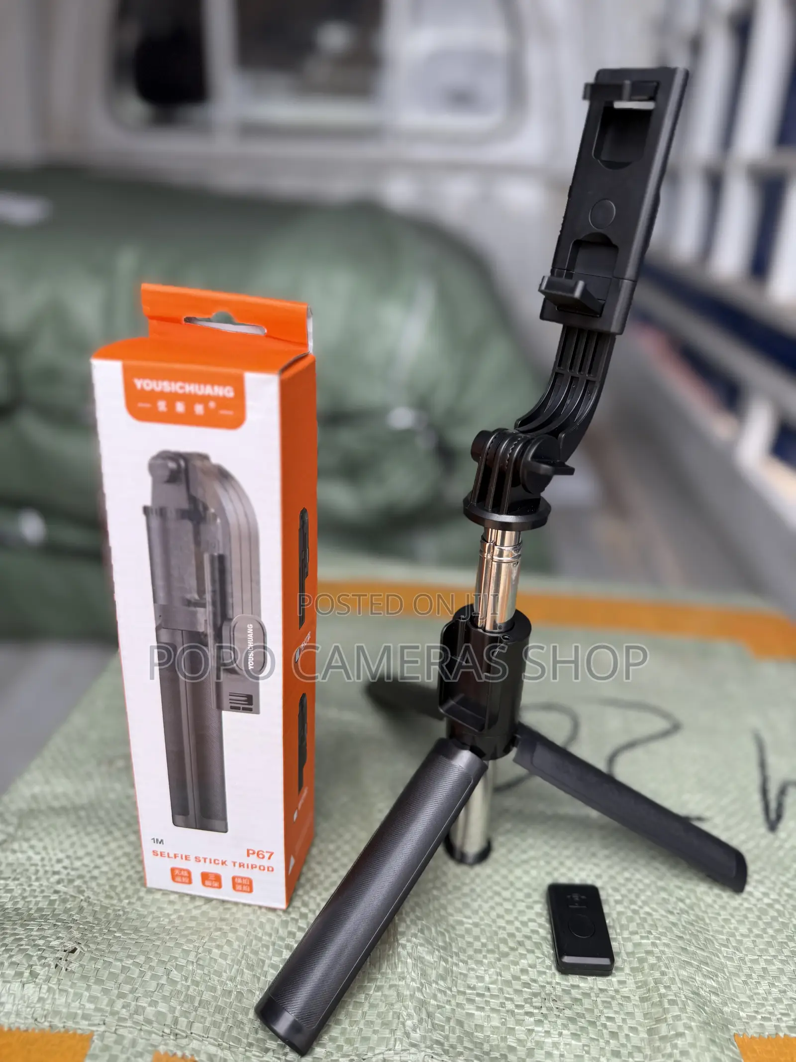 P67 Extendable Selfie Stick With Remote Control