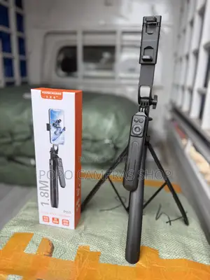 P80 Extendable Selfie Stick With Remote Control