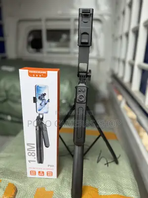 P80 Extendable Selfie Stick With Remote Control
