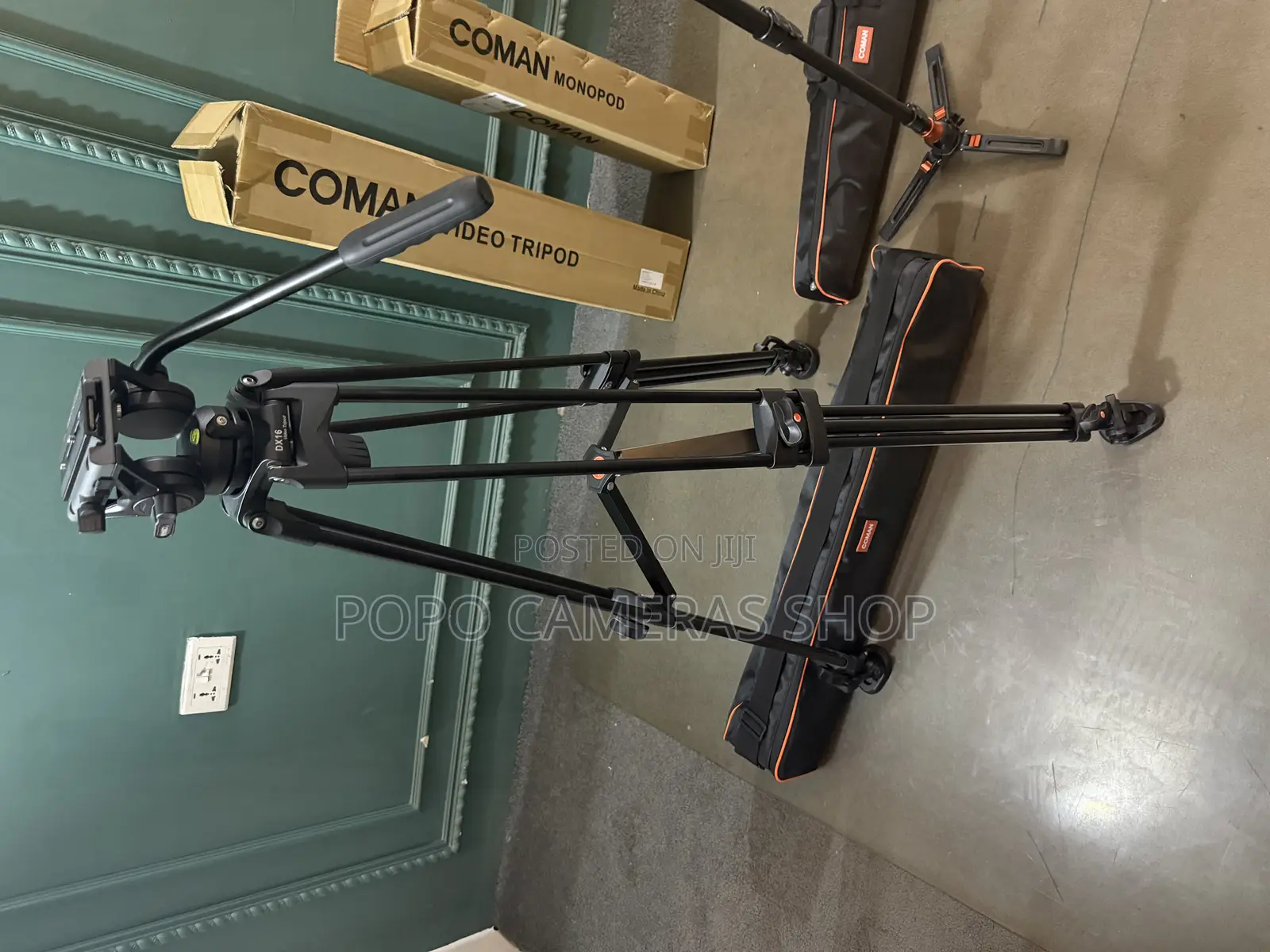 Coman Dx16 Pro Tripod With Fluid Head