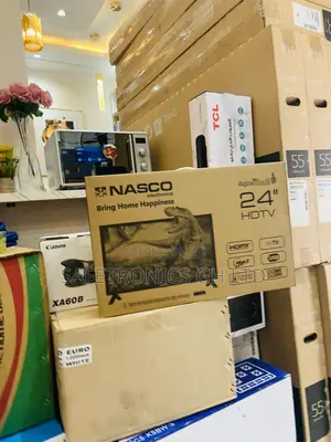 Secure Black 24 Inch Nasco Digital Led Hdmi Slim Tv