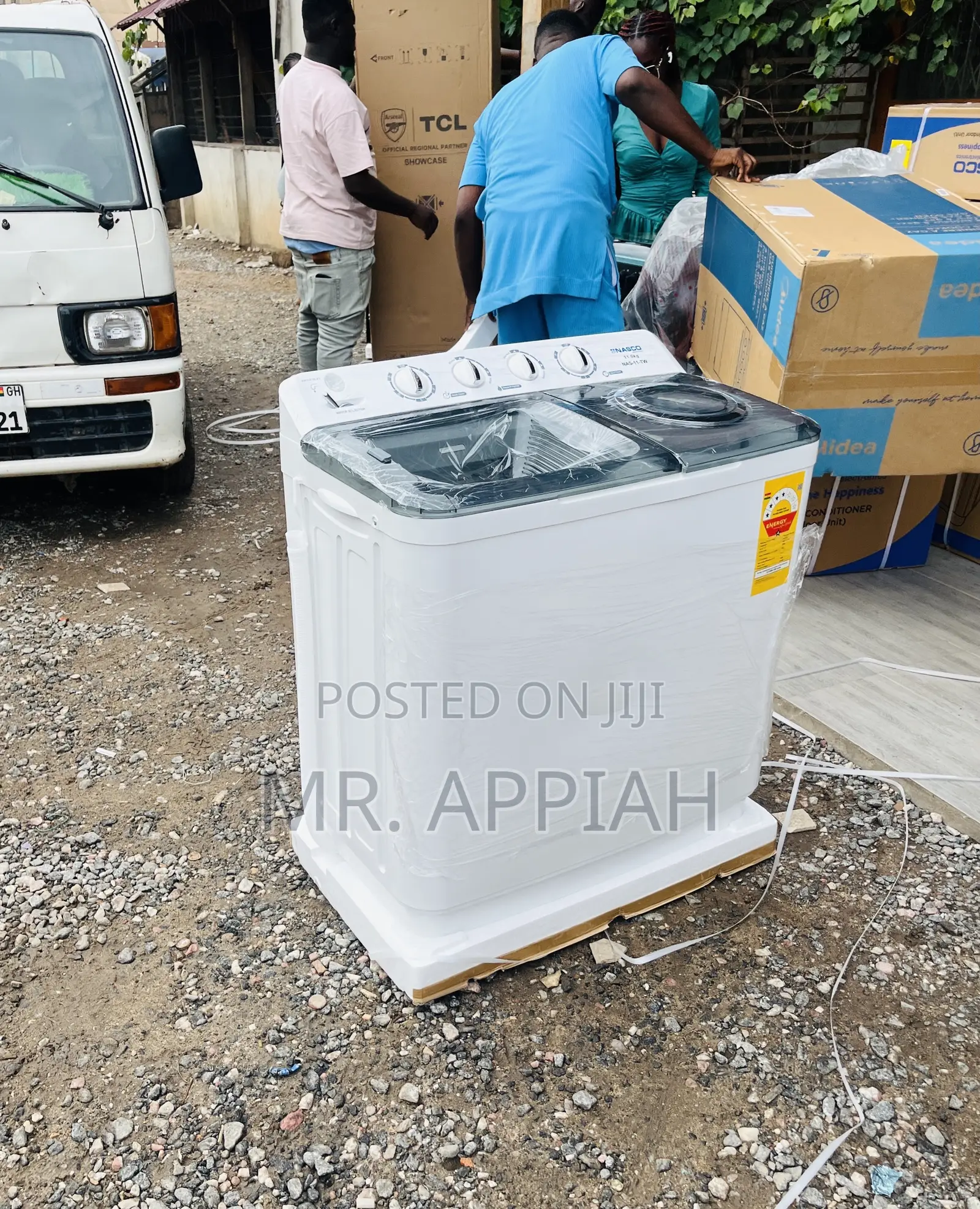 Check Out Original Nasco 11kg Electric Washing Machine.