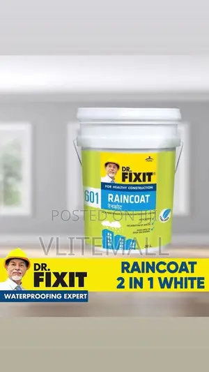 Dr Fix It Rain Coat 2 in 1 White 10l
