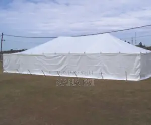 5m X 5m Pole Tent With Side Walls