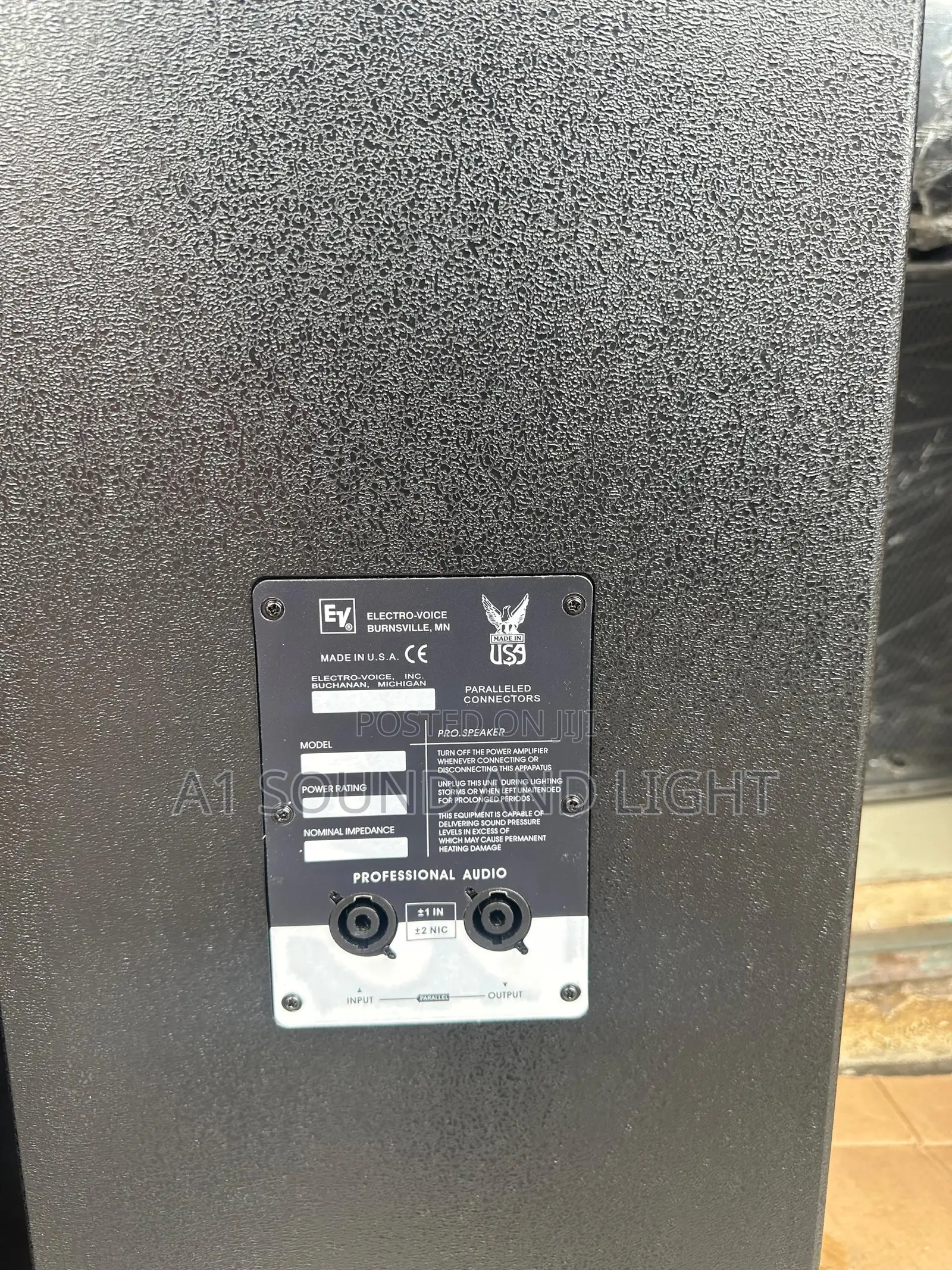 Ev 725a Full Range Speakers - [Pair]