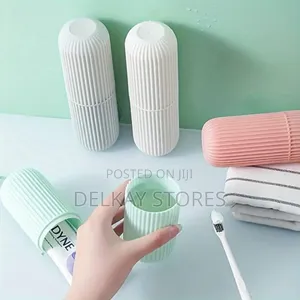 2pc Toothpaste and Toothbrush Holder
